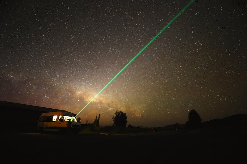 Starry night sky